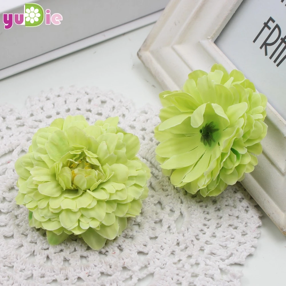 

50pcs daisy chrysanthemum artificial silk wedding party decoration DIY craft collage bouquet decorative artificial flowers