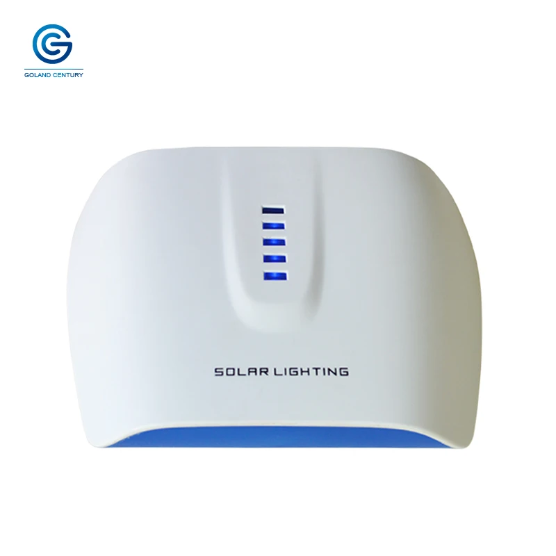 Goland Century SG0403W 6 в 3 Вт Солнечная система освещения маленький Солнечный генератор постоянного тока с 4.4AH перезаряжаемая литиевая батарея для наружного использования