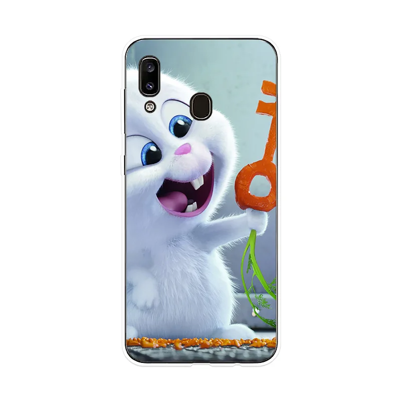 Силиконовый чехол с кроликом для Sumsung Galaxy A10 A20 A20E A30 A40 A50 A60 A70 A80 телефона M10 M20 M30 |