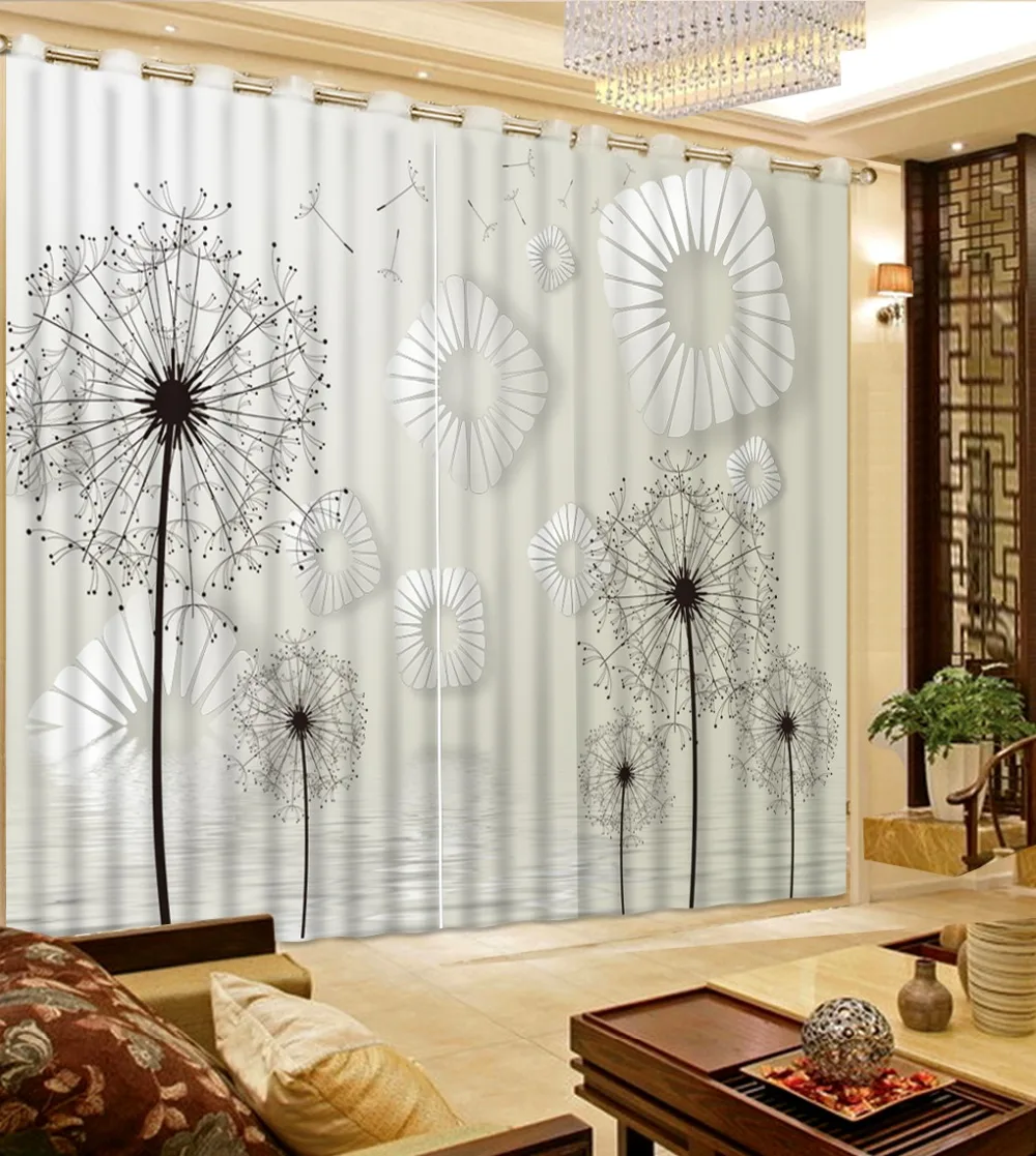 Занавески на заказ Простые Модные занавески 3D для гостиной спальни ванной кухни