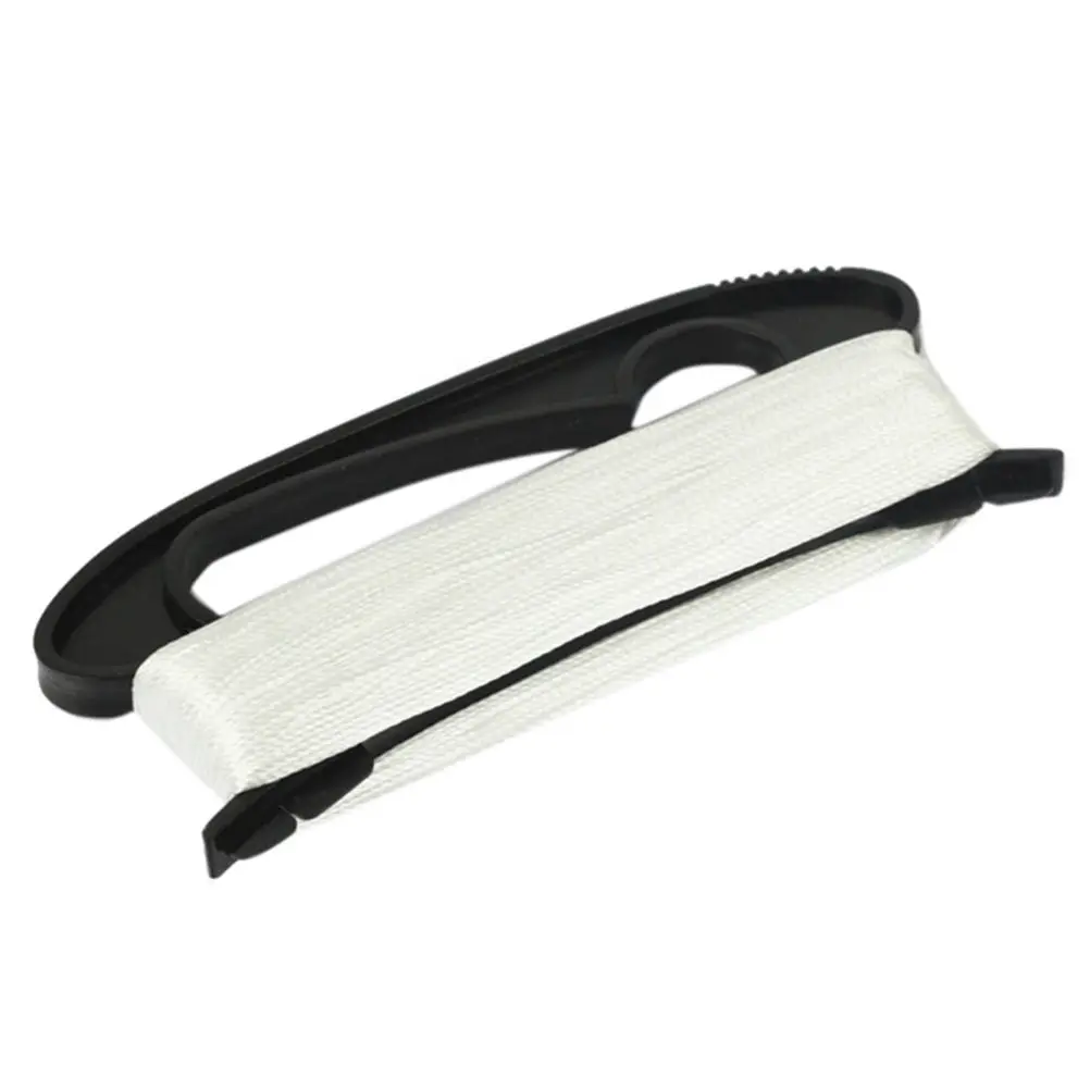 

Оптовая продажа, новинка, D-образный Летающий воздушный змей, пластиковый + полиэфирный белый цвет, аксессуары для летающих змей, 100 м, 1 компл...