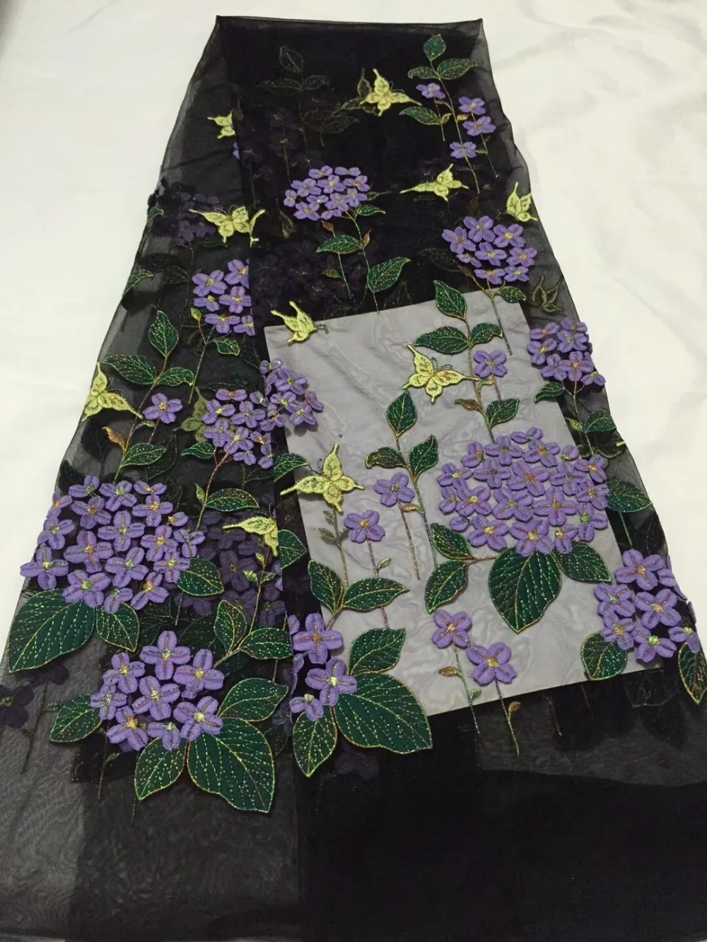 High-end luxury African lace fabric 2018 new products embroidery Nigeria high quality French tulle women | Дом и сад