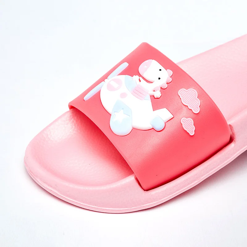 New Kids Pvc Slippers Home Sandal Shoes Candy Boat Child Slippers Indoor Shoe Boys Girls Antiskid Bathroom Slippers
