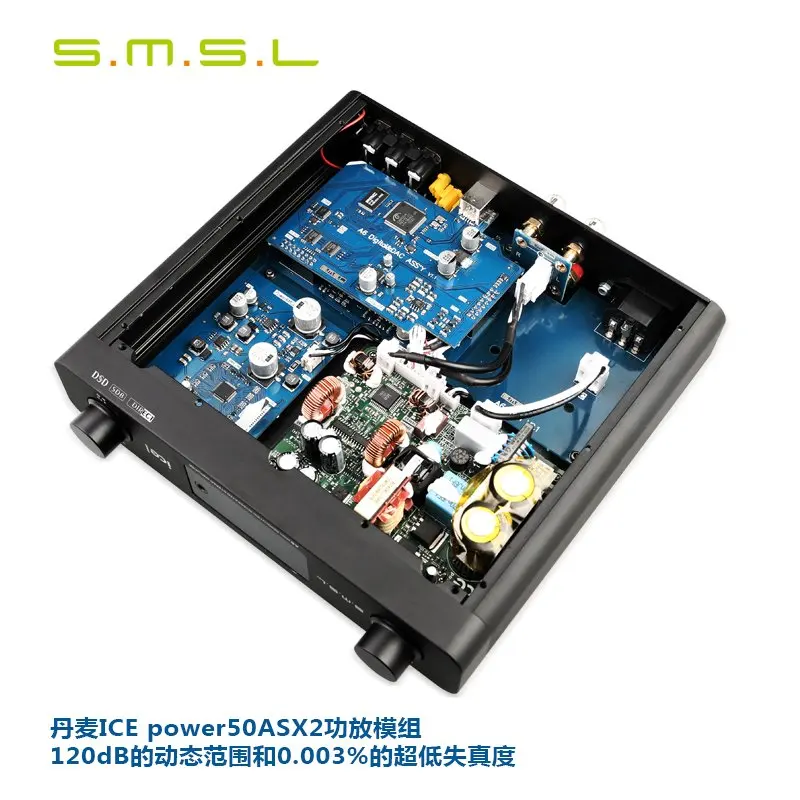 SMSL A6 HIFI Цифровой аудио DAC DSD512 USB/оптический/коаксиальный/LP плеер/CD аналоговый вход