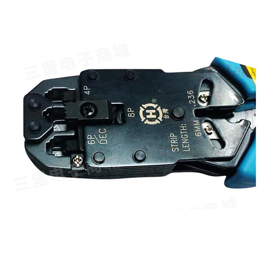 KELUSHI Высокоточный Тайвань Sanbao HT-2008AR плоскогубцы для кабеля Ethernet Top Professional RJ45 Tongers