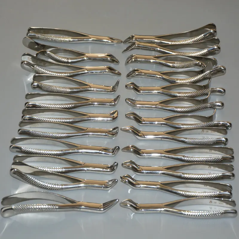 23 шт. полный набор щипцы для удаления зуба Стоматологический Хирургический