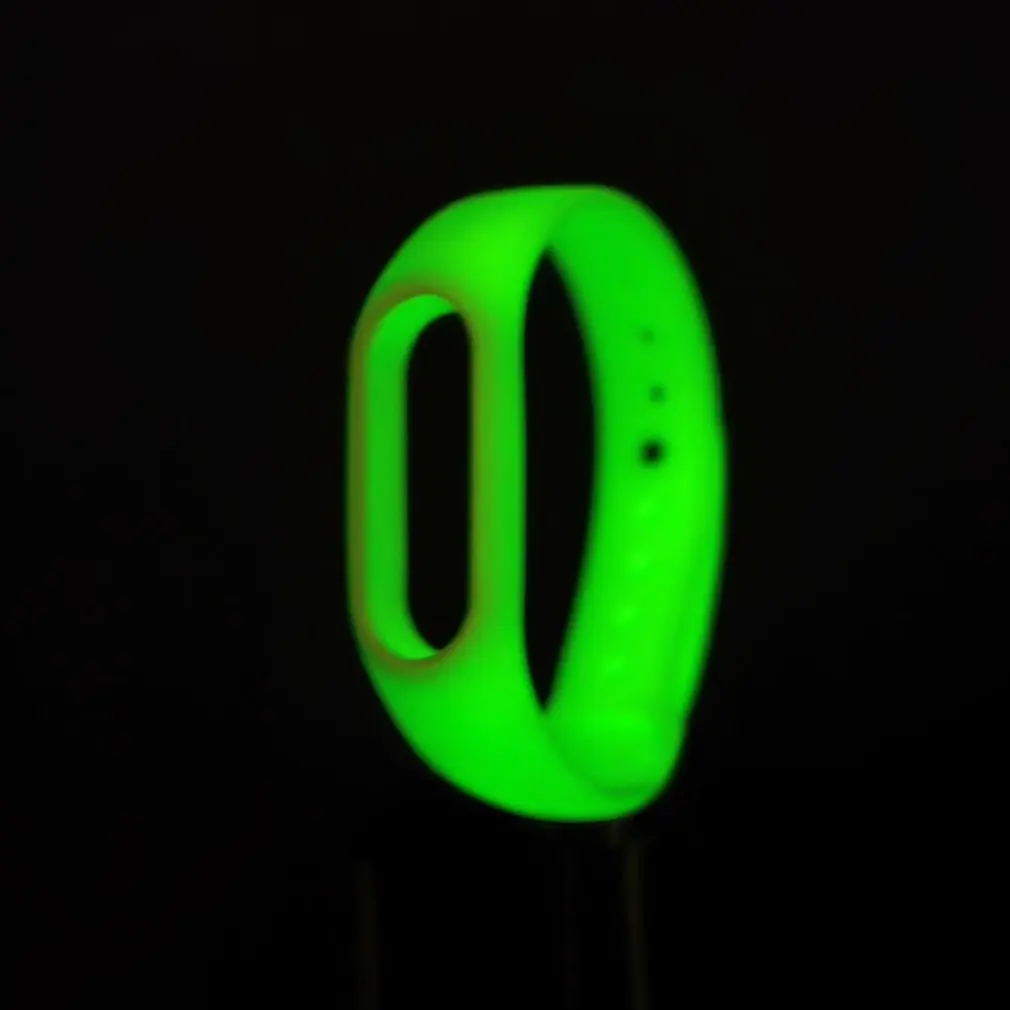 Ремешок для mi Band 2 флуоресцентный ремешок аксессуары Xiao браслет против потери
