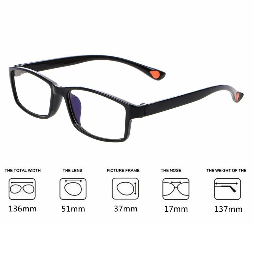 

Ultra Light TR90 Myopia Eyeglasses Simple Anti Blue Light Women Men Reading Glasses UV Protection +1 +1.5 +2 +2.5 +3 +3.5 +4