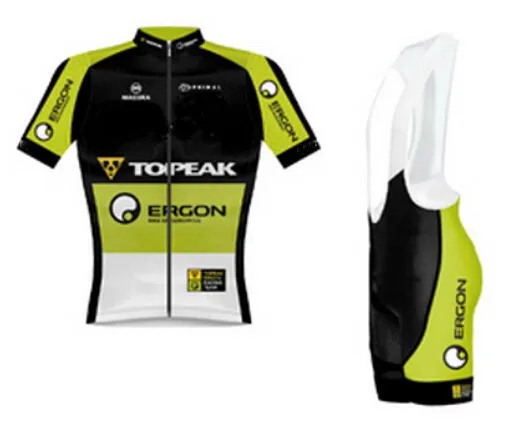 

2017, TOPEAK ERGON TEAM, короткий рукав, Велоспорт, Джерси, летняя одежда для велоспорта, ROPA CICLISMO + шорты на лямках, 20D, гелевая подкладка с лентой питани...