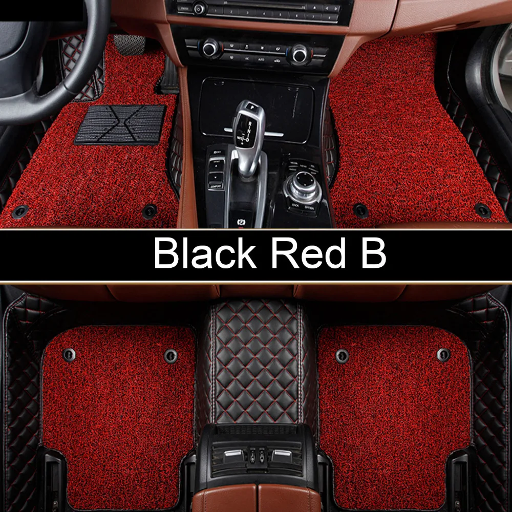 Car floor mats Case for BMW 3/4/5/6/7 Series GT M3 X3 X4 X5 X6 Z4 Waterproof car-styling leather Anti-slip carpet liners | Автомобили и