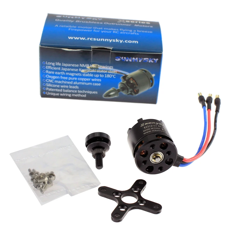 Бесщеточный мотор Sunnysky X2212 2212 980KV 300 Вт для квадрокоптера F450 F550 X500 X525 S500 S550|motor