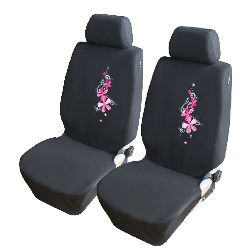 4PCS Embroidery Чехол для автомобильных сидений 9 шт. и 4 шт. дизайн для шин полный набор универсальный размер подходит для подушки безопасности чехол для сиденья протектор - Название цвета: 4PCS Embroidery