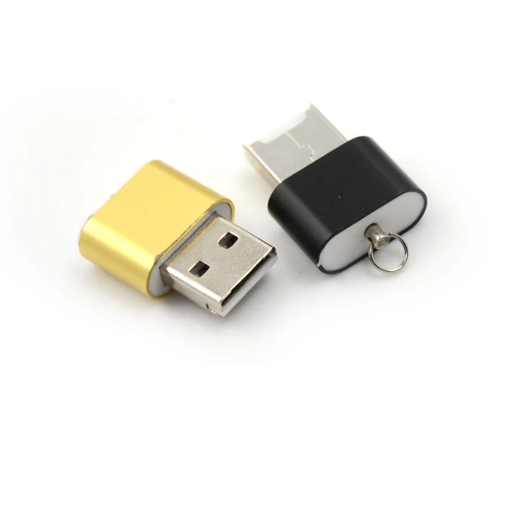 Мини Размер высокоскоростной USB 2 0 Micro SD TF T-Flash Устройство для чтения карт памяти