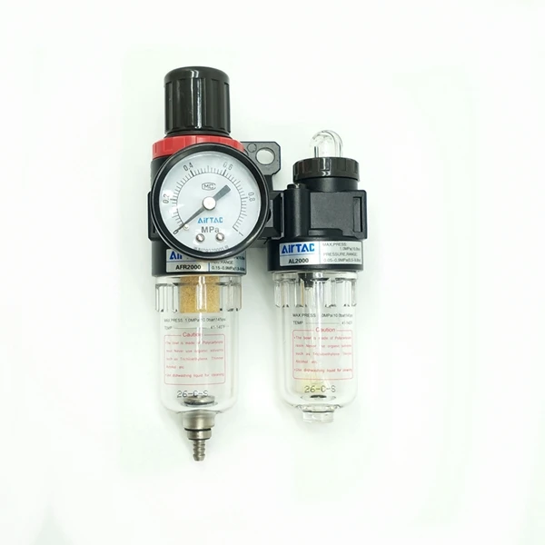 AFC2000 1/4 ''порт блок очистки источника воздуха F.R.L комбинированный регулятор