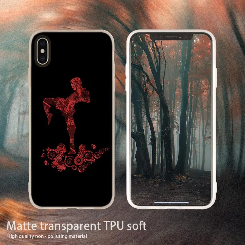 13 soft case Грант Муай Тай бой Бокс Мягкий силиконовый чехол для телефона чехол для iPhone 11 Pro 7 8 Plus XR XS Max 4 5 5S SE 6 6s Funda Etui чехол s - Цвет: 13 soft case