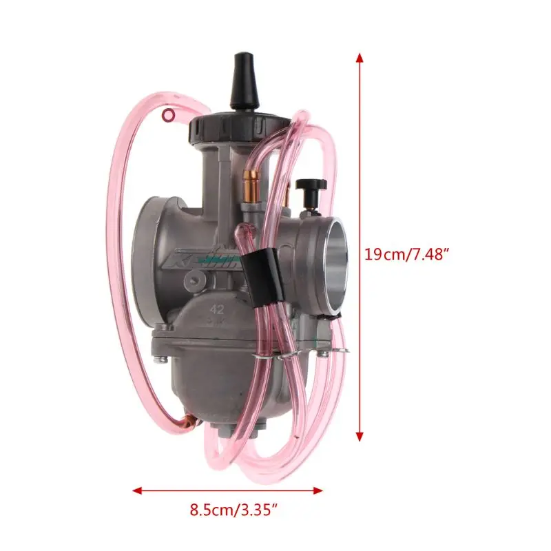 Motorcycle Refited Carburetor PWK 42mm Universal Dirt Bike Scooter ATV Alloy Material | Автомобили и мотоциклы