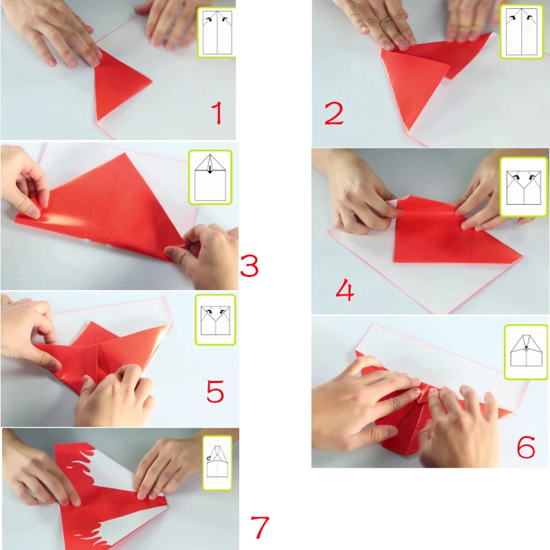 1 шт. модельный комплект бумажный самолет для детей сделай сам Обучающие игрушки