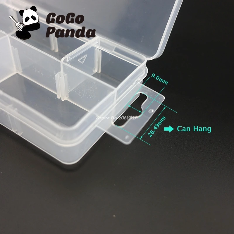 Бесплатная доставка высокое качество размер 8 прозрачные пластиковые детали