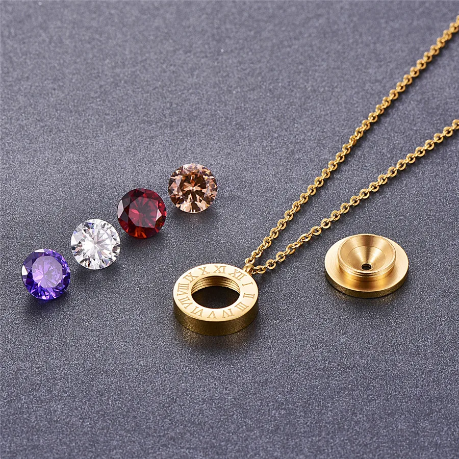 Martick винтажное ожерелье 316L из нержавеющей стали сменная дрель кулон звено цепи