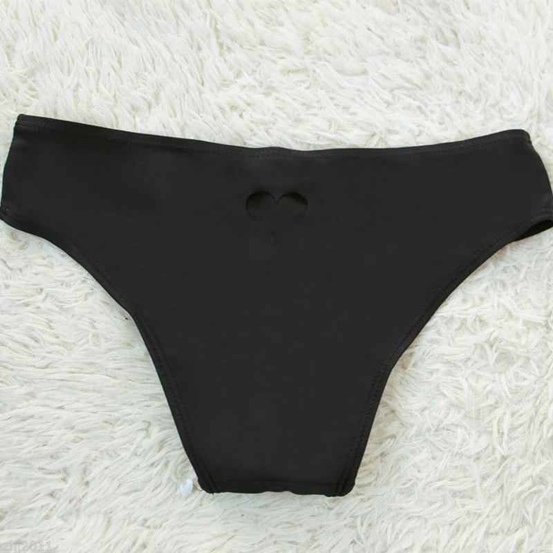 2017 Топ женские трусики сексуальные бикини одноцветные стринги с милым рисунком