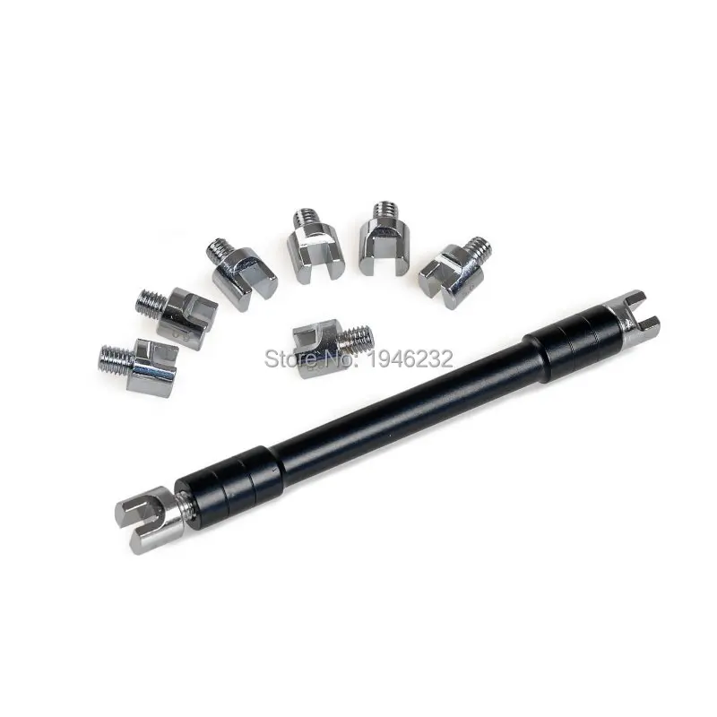 

Новый черный спицевой ключ 5,2-6,8 мм для кроссового велосипеда SX EXC CR CRF RM RMZ KX KXF YZ YZF 250 450
