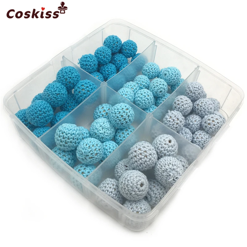 Ювелирные изделия для кормления своими руками в 2 упаковках деревянное вязаное