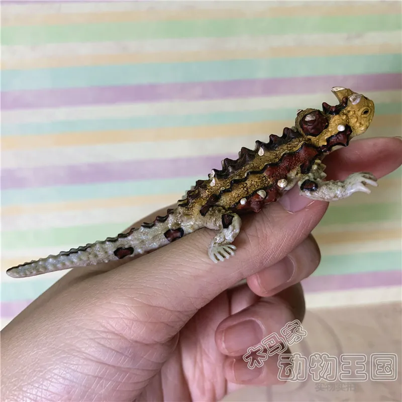 ПВХ фигурка австралийская модель животного мини ящерица игрушка шикарная