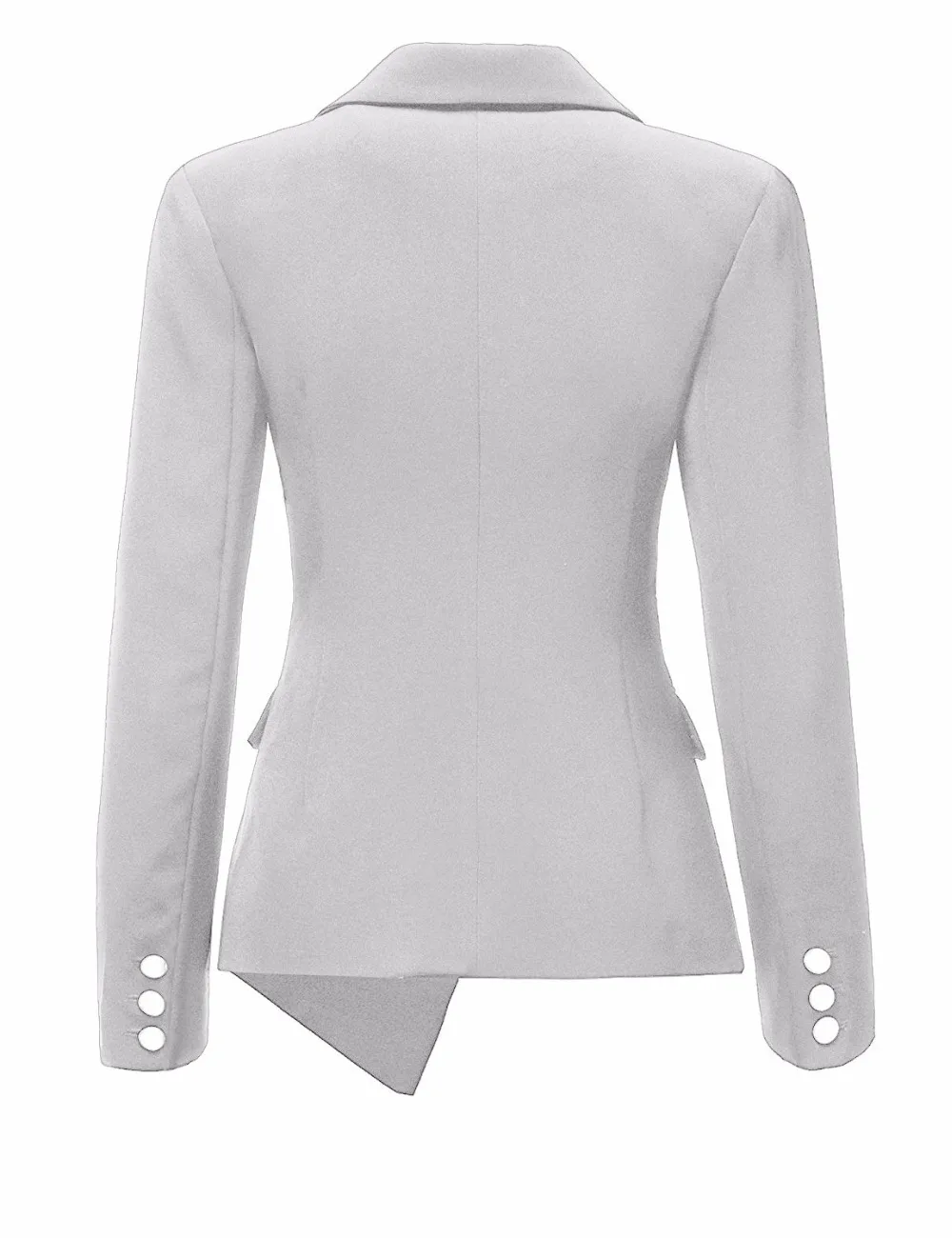 

Ladies Black White Pink Yellow Grey Red Blazer Spring Autumn Women Irregular Suit Jacket Long Sleeve Woman Casual Blazer Jacket