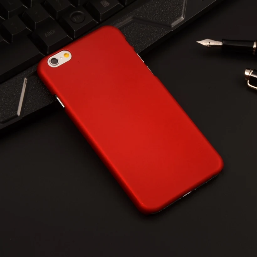 Жесткий пластик задняя крышка для iPod touch 5/6 резиновый матовый Жесткий Чехол для чехол для iPhone X XS Max XR 8 плюс 5 5S SE 5C 6 s 7 8 плюс