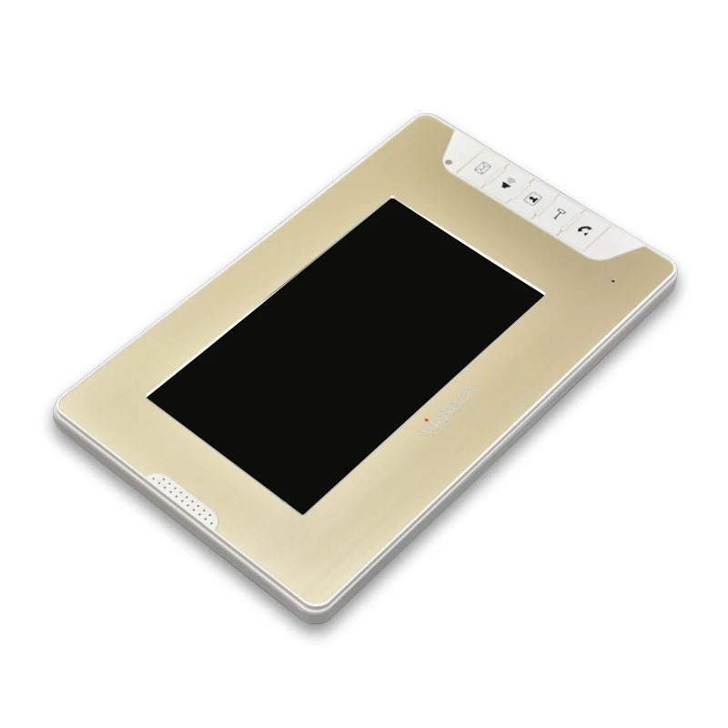 Vigtech 7 дюймов дверной звонок с видео видеофонная дверная система 714 домашняя+ адаптер питания