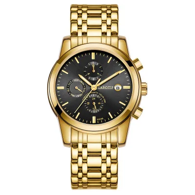 CAROTIF автоматическая-Self-Wind механические мужские часы Montre полный сталь мужской Reloj