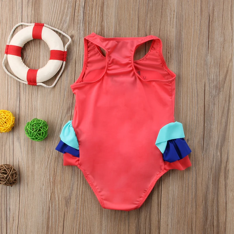 Купальник бикини с круглым вырезом без рукавов|Комплекты одежды для девочек| |