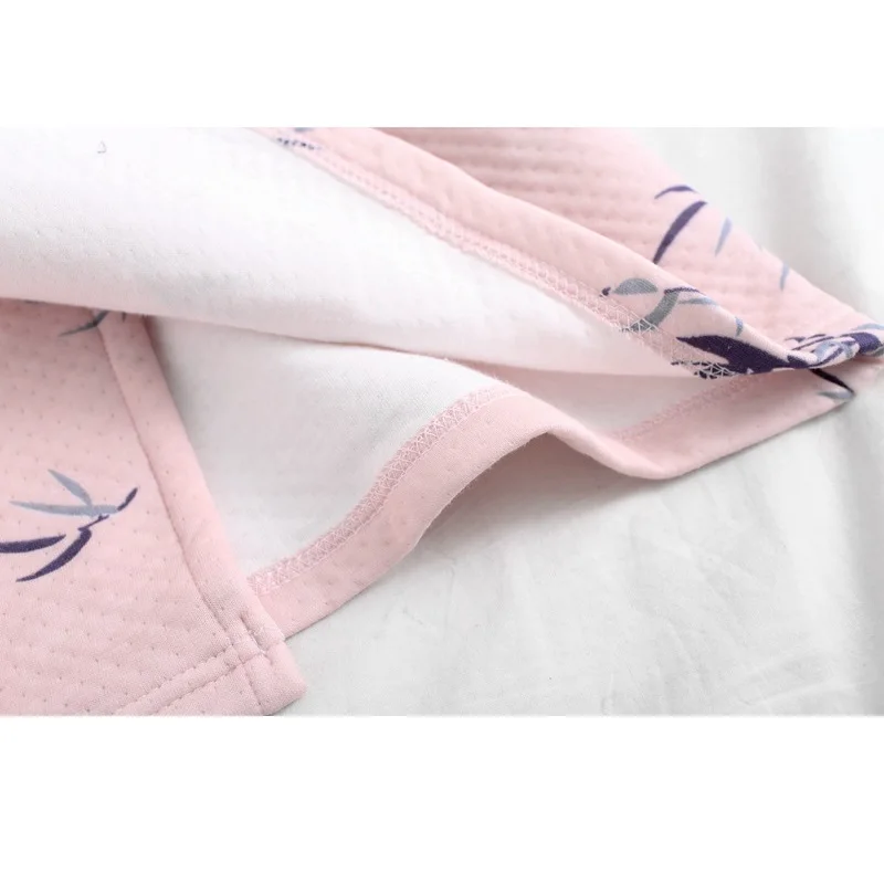 Women Men Thicken Kimono Robes Autumn Winter Bathrobes homme Robe femme dressing gown cotton sleepwear warm breathable