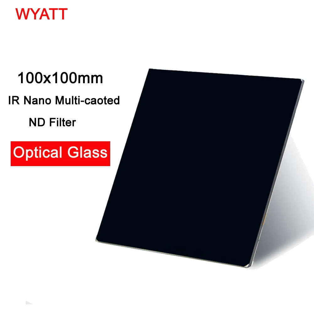 Оптическое стекло WYATT 100x100 мм квадратный ИК-фильтр Nano MC с многослойным покрытием