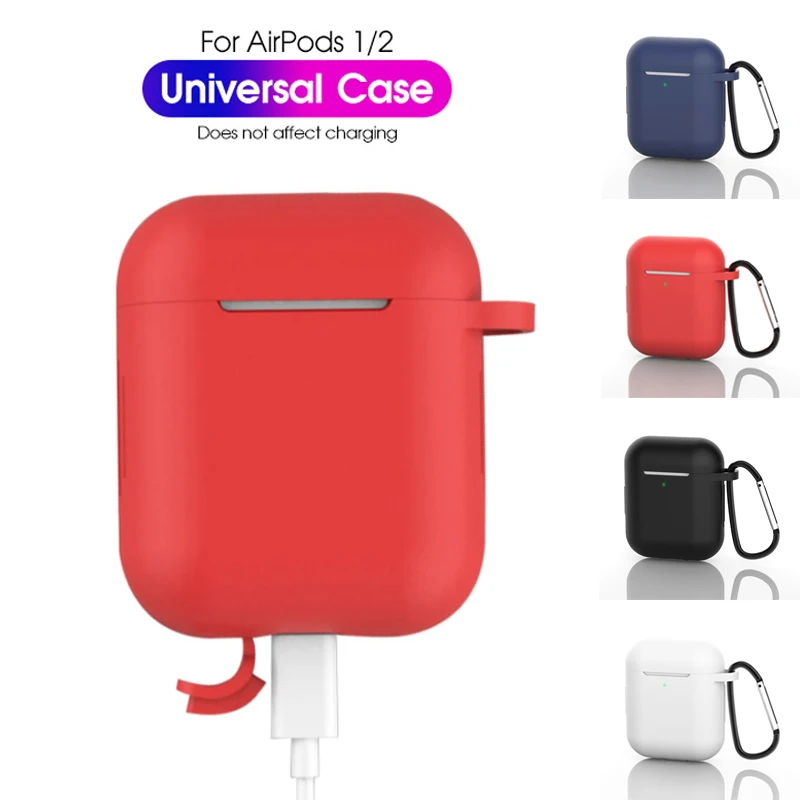1 шт. ТПУ Силиконовые Bluetooth беспроводные наушники чехол для AirPods противоударный