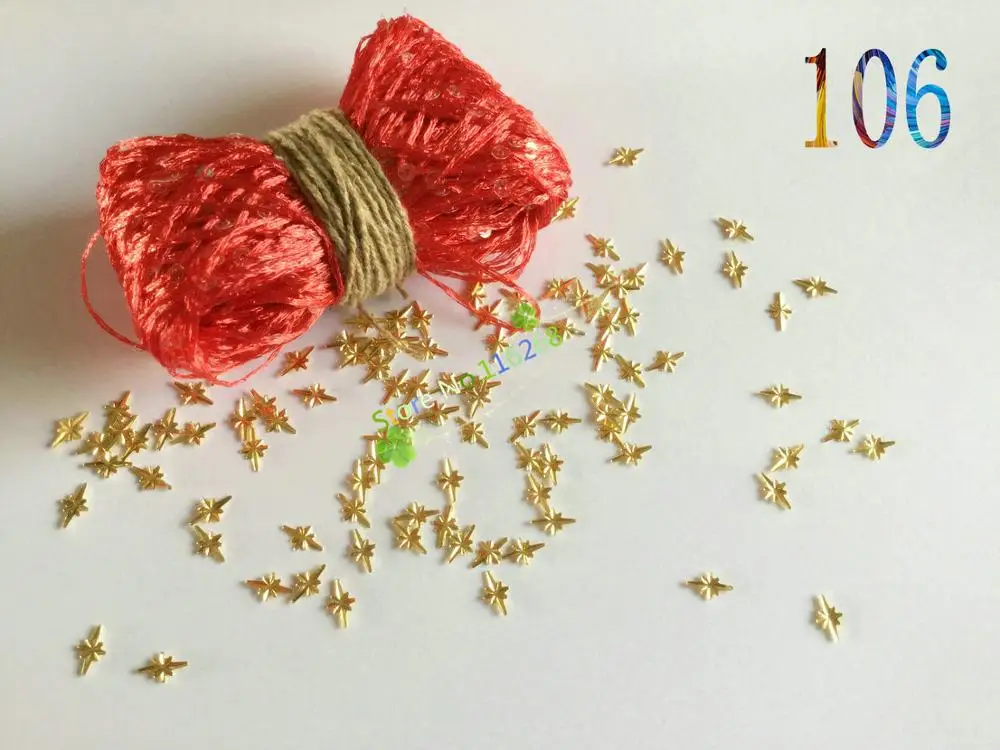 15 штук* 15 г пряжа с пайетками блестящая пряжа характерная линия сочетание шерсти характеристики аксессуаров ручное вязание t50 - Цвет: 106