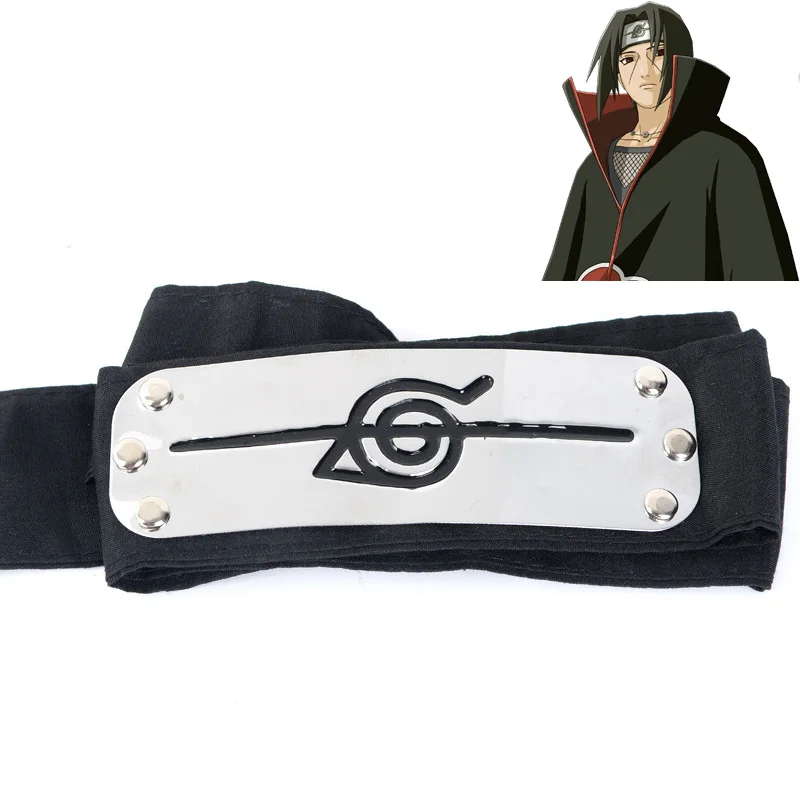 style3 Аниме повязка NARUTO для косплея реквизит Учиха Итачи Какаши Акацуки боль головные уборы для девочек и мальчиков Uzumaki аксессуары - Цвет: style3