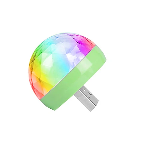 USB interface Светодиодный USB атмосферный свет DJ лампа RGB мини красочная музыкальная лампа для фестиваля/вечерние/Караоке/диско шар шоу бар украшения ligh - Цвет: USB interface