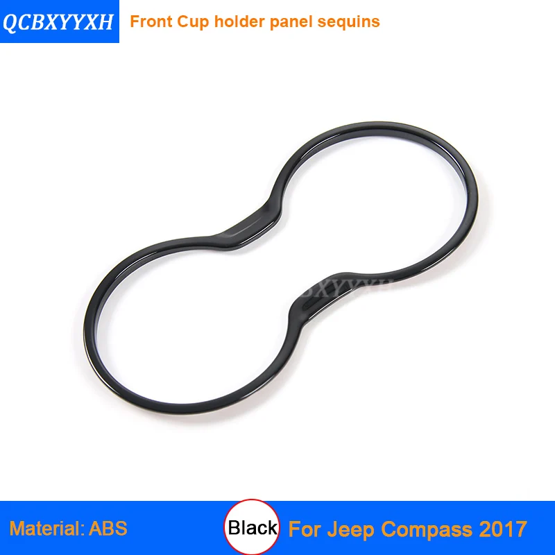 Автомобильный Стайлинг, черный цвет, для Jeep Compass, украшение интерьера автомобиля, блестки, автомобильная наклейка, внутренняя дверная ручка, коробка с блестками