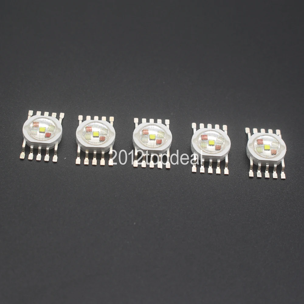 Светодиодная лампа RGBW (RGB + W Y UV) 6 Вт 9 12 15 21 излучатель диодов для сценического