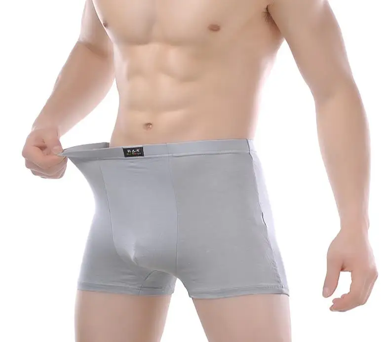Трусы боксеры мужские из бамбукового волокна нижнее белье модала большие