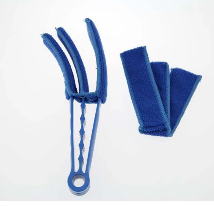 Горячие Клип Новые венецианские жалюзи пыли чистая планка домашние щетки