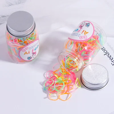 200pcs Mix S Новинка 80/100/200 шт одноразовые резинки для волос, цветные эластичные резинки для волос, резинки для волос, аксессуары для волос - Цвет: 200pcs Mix S