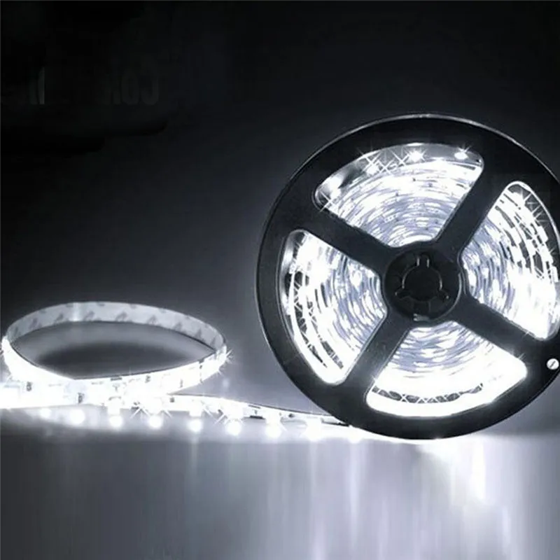 2018 12V 5M SMD 3528 300LED Non Waterproof Flexible Warm Cool White Fairy Strip Light | Лампы и освещение