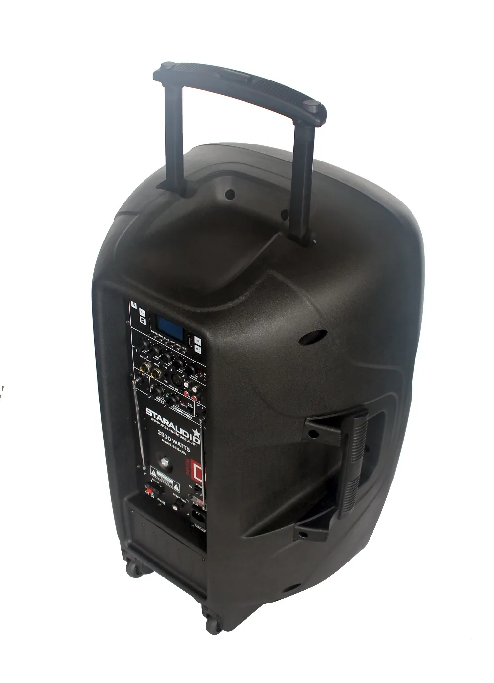 STARAUDIO SBM-15A Pro PA DJ Stage 15&quot Powered Battery Recharge Bluetooth Speaker with 2CH VHF Wireless Microphones | Электроника