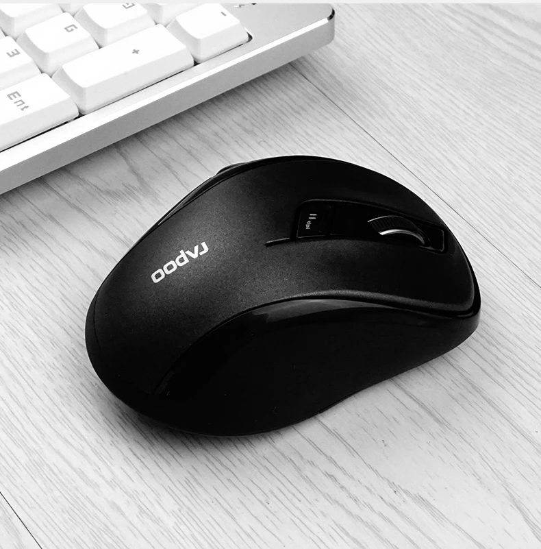 Новая многофункциональная Бесшумная Беспроводная мышь Rapoo M500 с 1600 dpi Bluetooth 3,0/4,0 RF 2,4 GHz для подключения трех устройств офисная мышь
