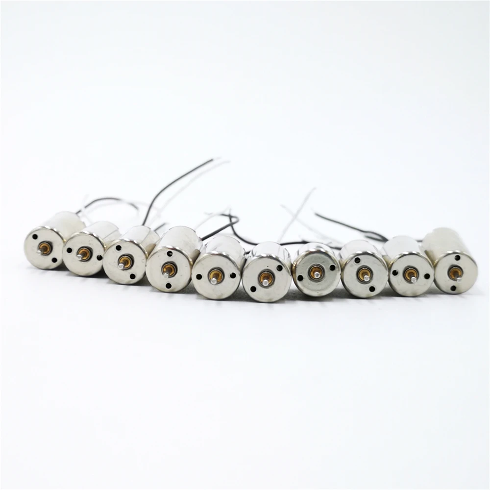 10 шт./лот 3 7 в 8520 8 5x20 мм мини мотор без сердечника CCW Для DIY крошечный QX90 QX95 LT105 микро
