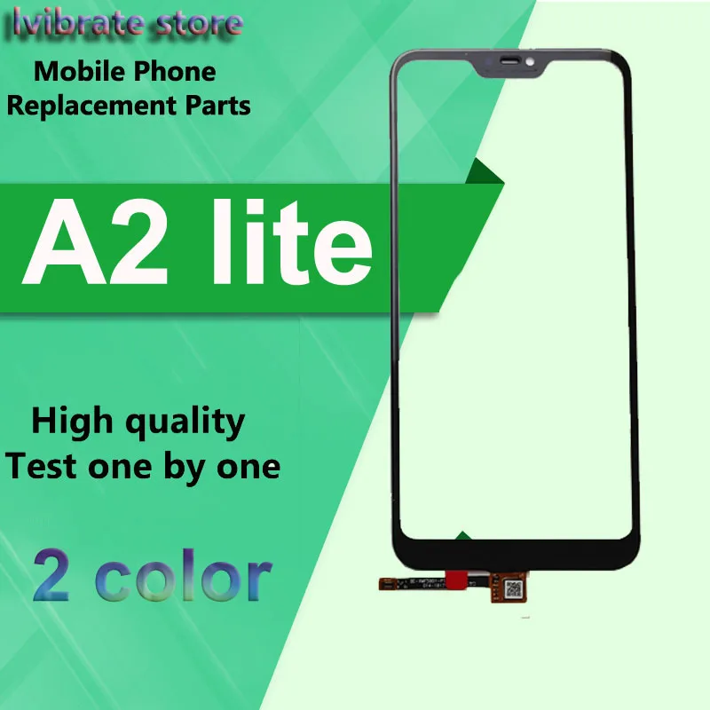 Для xiaomi mi A2 lite LCD Передний сенсорный экран дигитайзер Внешний стеклянный объектив