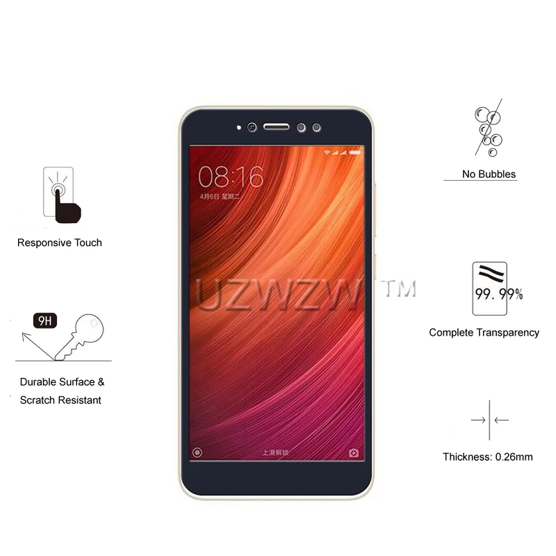 2 шт для Xiaomi Redmi Примечание 5A стекло полное покрытие закаленное стекло для Xiaomi Redmi Примечание 5A Защитное стекло для экрана