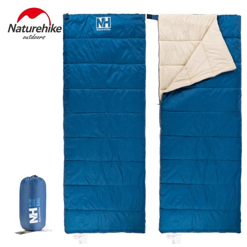 Naturehike открытый спальный мешок для кемпинга тип конверта Сверхлегкий портативный